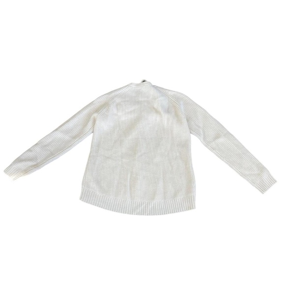 Oats Cashmere Cream Tie Front Sweater - Picture 3 of 3
